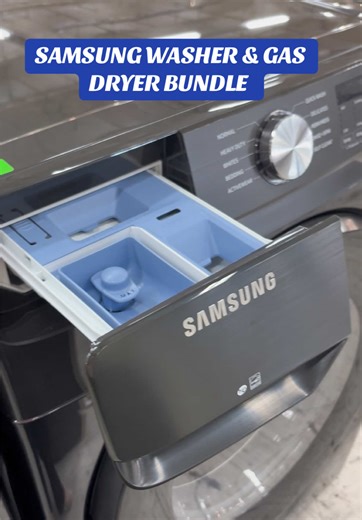 Warranty included in pricing ⭐️ Installation and delivery service available 🚚⚒️ Financing available offering 100 day interest free payments 💸 #samsung #appliance #outletshopping #fypage #pomonacalifornia