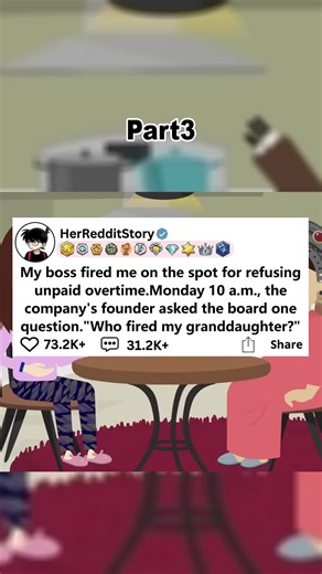 My boss fired me on the spot for refusing unpaid overtime.Monday 10 a.m., the company's founder asked the board one question.