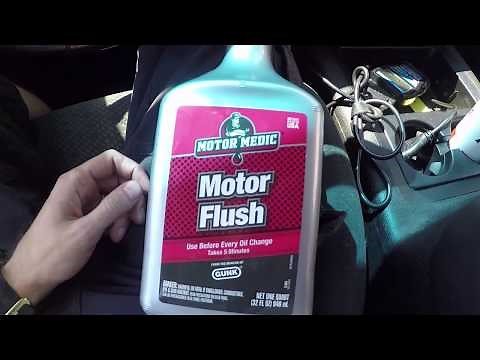 Motor Flush in 5.3L Chevy at Low Oil Pressure warning.
