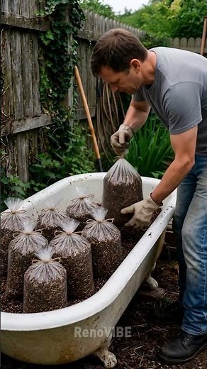 How to Grow Pounds of Mushrooms in a Simple Bag 🍄 #mushroomcultivation #shorts