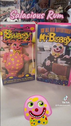 Blobby Vision and Mr Blobby: The All New Adventures Of (Vintage UK VHS)