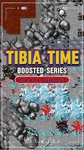 Tibia Time Boosted Series: Pirate Ghost! 👻 #tibia #ayceadventure #gaming #mmorpg #shorts