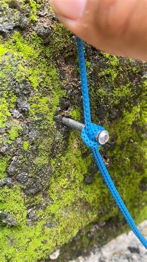 This method of knotting is very helpful for straightening...#knot #outdore #ropeskills #handmade #skills #tutorial #reelvideo | Siti Aniah