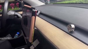 Screen Ambient Light for Tesla Model 3(2017~2023) & Model Y(2020~2024) Interior Lighting Screen Metal Protector case (Silver)