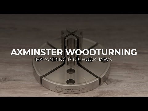 Axminster Woodturning Expanding Pin Chuck Jaws