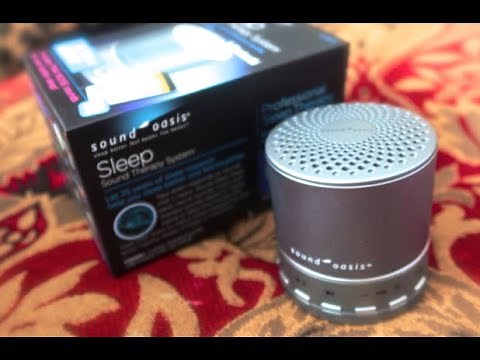 Sound Oasis Bluetooth White Noise Machine Review