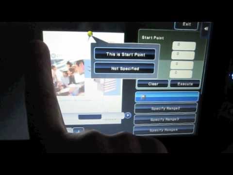 Sharp MX-3110N Touch Screen