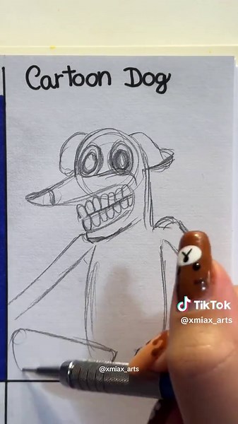 Desenhando Cartoon Dog com Estilo