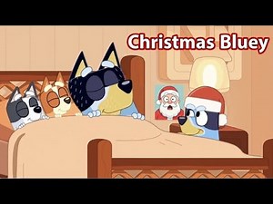 Best Bluey Christmas Song dance along🎄🐶 | Fun Holiday Sing-Along | Santa Is On The Way| Navy Lee TV