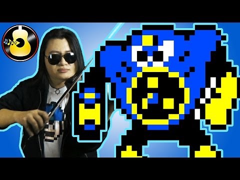 Mega Man 2 - Air Man Stage (Electric Guitar & Violin Cover/Remix) || String Player Gamer