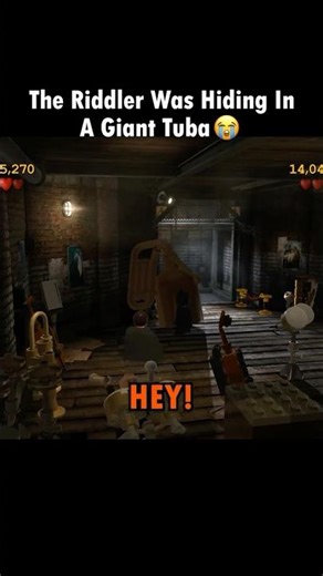 The Riddler Was Hiding In A Giant Tuba 💀 #legobatman2dcsuperheroes #funnymoments #legobatman