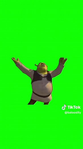 Happy Shrek Green Screen Meme Compilation