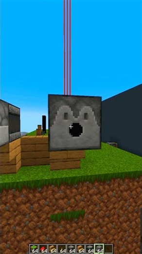 Minecraft Fire Cannon! #minecraft #minecraftshorts