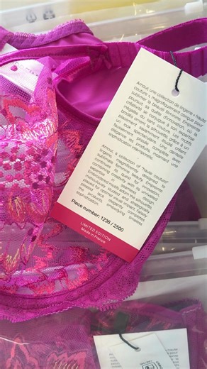 5.8K views · 92 reactions | It is through the precision of every gesture that the exceptional Empreinte craftsmanship is born. - C'est par la précision du geste que naît l'exception du savoir-faire Empreinte. #empreintelingerie #empreinteaddict #lingerie #luxurylingerie #bra #seamlessbra #soutiengorge #expert #sustainablebrand #frenchlingerie #ateliers | Empreinte | Facebook