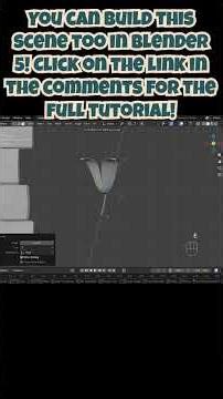 Blender 5 Butterfly and Flower Tutorial From Start to Finish #blender3d #blendertutorial #shorts