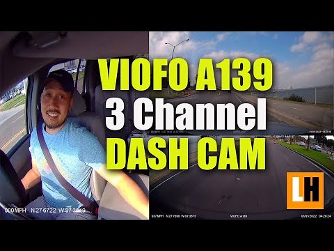 Viofo A139 Review - 3 Channel Dash Cam - Unboxing. Features, Setup, Install and Video Quality
