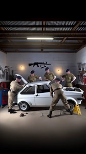 Fastest Engine Swap Ever! WORLD RECORD! #engineswap #ford #royalmarines | MSAutoSnap