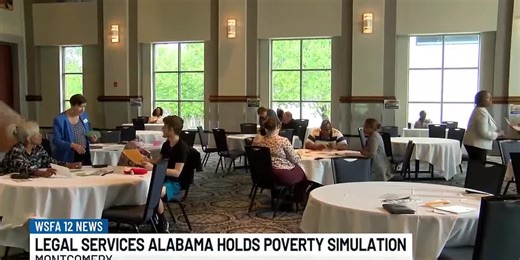 Legal Services Alabama holds poverty simulation
