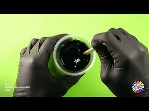 Toyota Midnight Black Metallic (218) Touch Up Paint — OEM Formula Color Mixing