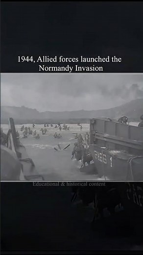 D-Day 1944: The Invasion That Changed WWII #DDay #Normandy #WW2 #WorldWar2 #HistoryShorts
