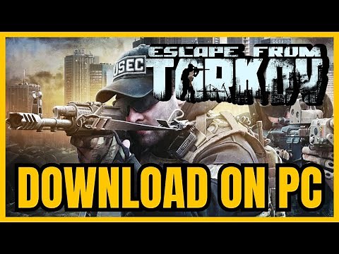 How To DOWNLOAD Escape From Tarkov On PC/Laptop (2024)