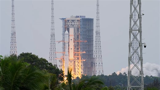 震撼！哈工大思政实践团现场见证“天都二号”探月卫星成功发射