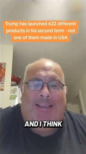The Shocking Truth About Trump's 622 New Products & Where They Are Made #shorts