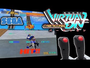 Virtual-On (Arcade) with Dual Sticks in Model 2 version 0.9