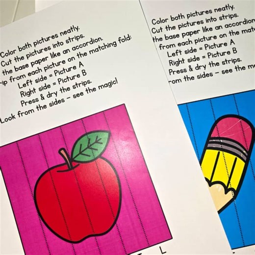 Back to School Agamograph Poster | First Week, Classroom Display Craft