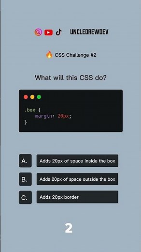 Css challenge 2.Test your css knowledge #coding #htmlandcss #frontendcourse