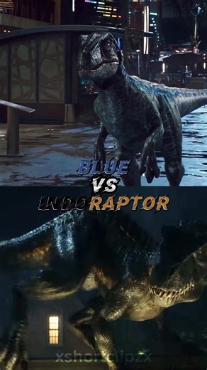 Blue vs Indoraptor: Ultimate Showdown | Jurassic World