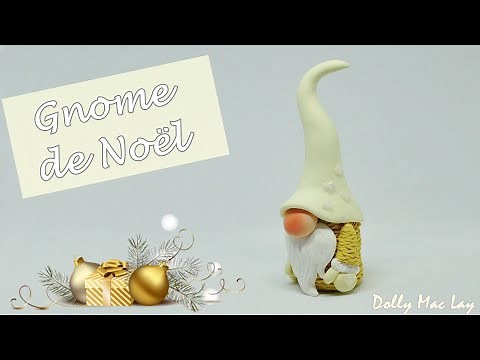 Tutoriel Fimo Gnome de Noël