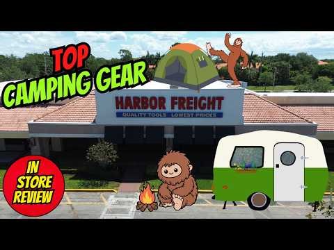 Harbor Freight's TOP Camping Gear — Most Shoppers Don't Know About Them