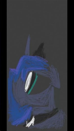 Sad Mlp Princess Luna fan art
