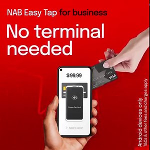 7.1K views · 1K reactions | Get the NAB Easy Tap app to make taking customer payments on the go, well, easy. | NAB | Facebook