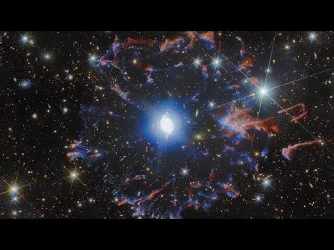 Pan video: Cat's Eye Nebula (Hubble and Euclid image)