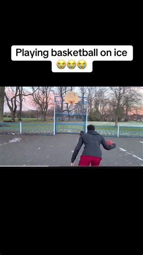 Playing Basketball on Ice: A Hilarious Fail Story