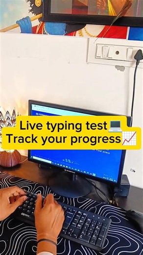 Live Typing Test Practice⌨️🔥| Track Your Progress📈
