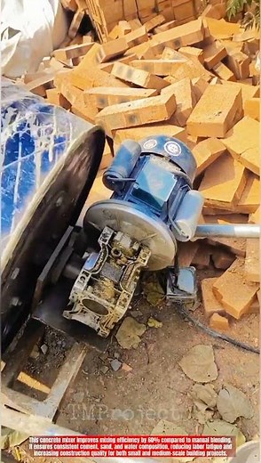 Innovative Concrete Mixing Machine : Best Uniform Cement Blending System