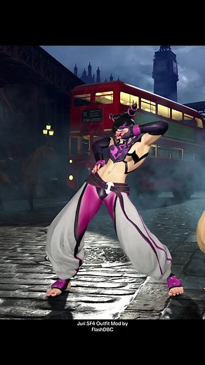 Juri Nostalgia Outfit from SF4 #streetfighter #streetfighter6 #sf6 #capcom #chunli #jurihan #capcom #evo #fightinggamescommunity #fgc