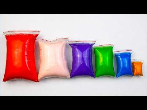 ASMR Clay Unboxing | From Small to Large - Super Satisfying Sounds (5:28 Minutes)