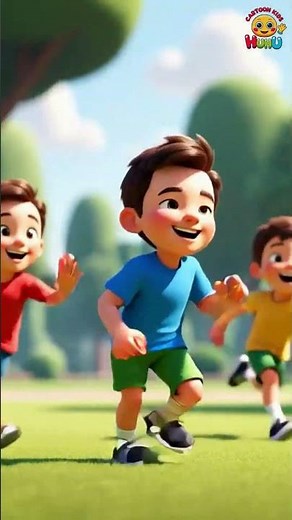 Fun Outdoor Games for Kids 🌳⚽Let’s Play in the Park! | Cartoon Kids Huhu