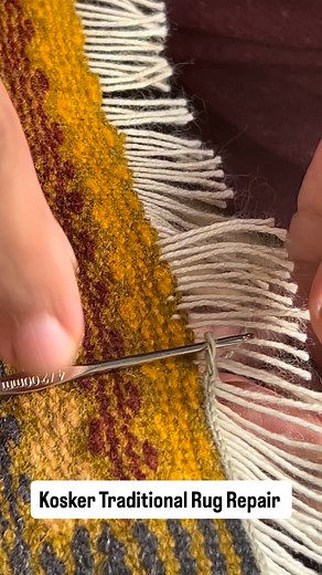 683K views · 60 shares | Moroccan rug fringe repair in Brooklyn by...