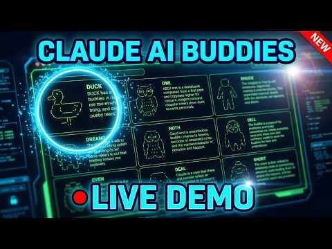 Claude's New AI Buddies Are HERE - How to Get Yours + Live Demo