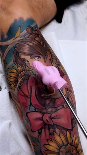 Fuu from Samurai Champloo Tattoo . . #anime #animetattoo #animetattooartist #fuu #fuusamuraichamploo #samuraichamploo #samuraichamplootattoo #tattoo #tattooasmr #asmr #asmrkinda #notreallythough | Find Your Smile