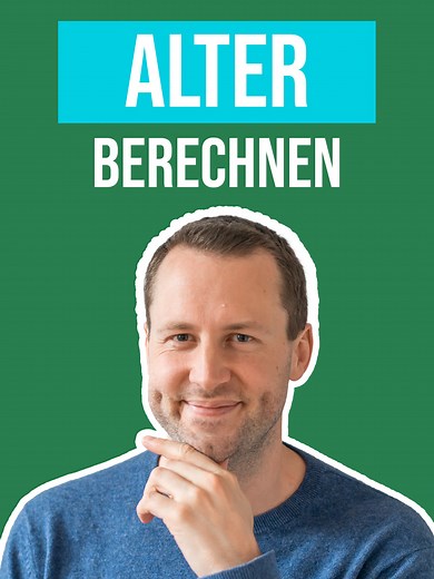 Alter korrekt berechnen auf Basis des Geburtsdatums. 👶🏼👴🏻🧓🏻 So ermittelst du Jahre zuverlässig und nachvollziehbar auch für Stichtage. #ExcelHacks #exceltip #Arbeitsalltag #Excel #VBA #productivitytips #exceltricks #excelhack #gamechanger #excelmasters #excelcheck #produktiverarbeiten #excelmagic #OfficeTipps #produktivität #learnontiktok