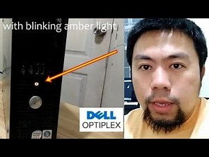 FIXED! Dell Optiplex Amber Light Issue [English]