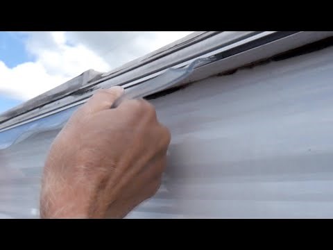 RV Gutter Lip Sliding installation extension