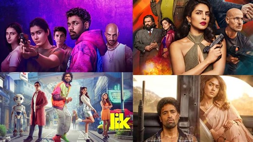 Latest OTT releases this week (May 4-May 10, 2026): Dacoit, LIK to Citadel Season 2 - Top films & series to watch on Prime Video, Netflix & more