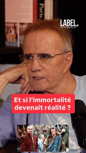 LABEL INTERVIEW on Instagram: "Et si l’immortalité devenait réalité ? Nous avons posé la question à Christophe Lambert, acteur emblématique au parcours exceptionnel, connu pour sa longue carrière au cinéma et notamment pour son rôle mythique d’Highlander, l’immortel. Entre réflexion sur le temps, la vie, la mort et l’évolution de l’humanité, Christophe Lambert partage son avis sincère sur l’immortalité, entre mythe, science et futur possible. Une discussion fascinante qui interroge notre rapport